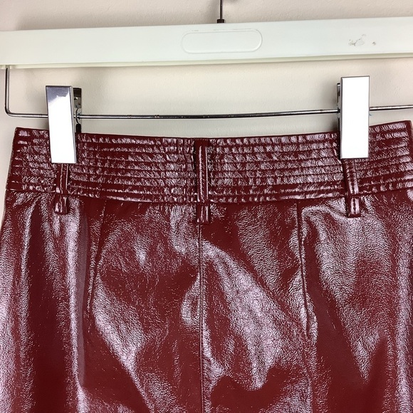 WILFRED ARITZIA FUNK VEGAN LEATHER PANTS - Picture 9 of 9